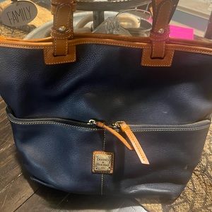 Dooney & Bourke Vintage Navy Blue Purse